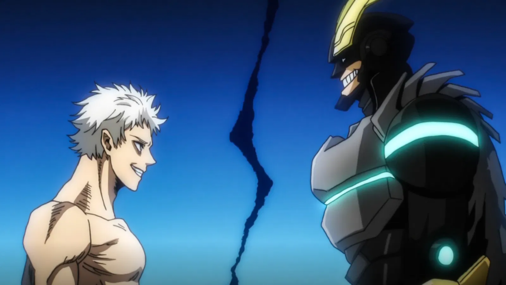 all for one vs all might from my hero academia