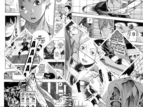 manga black and white