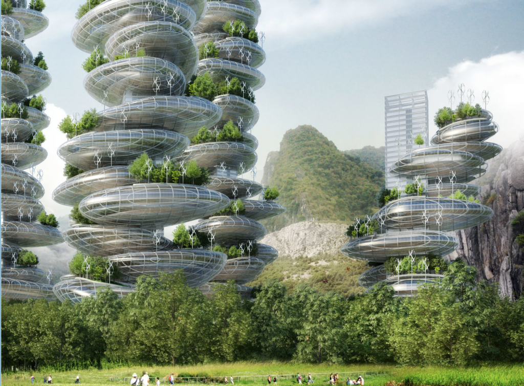 Solarpunk architecture